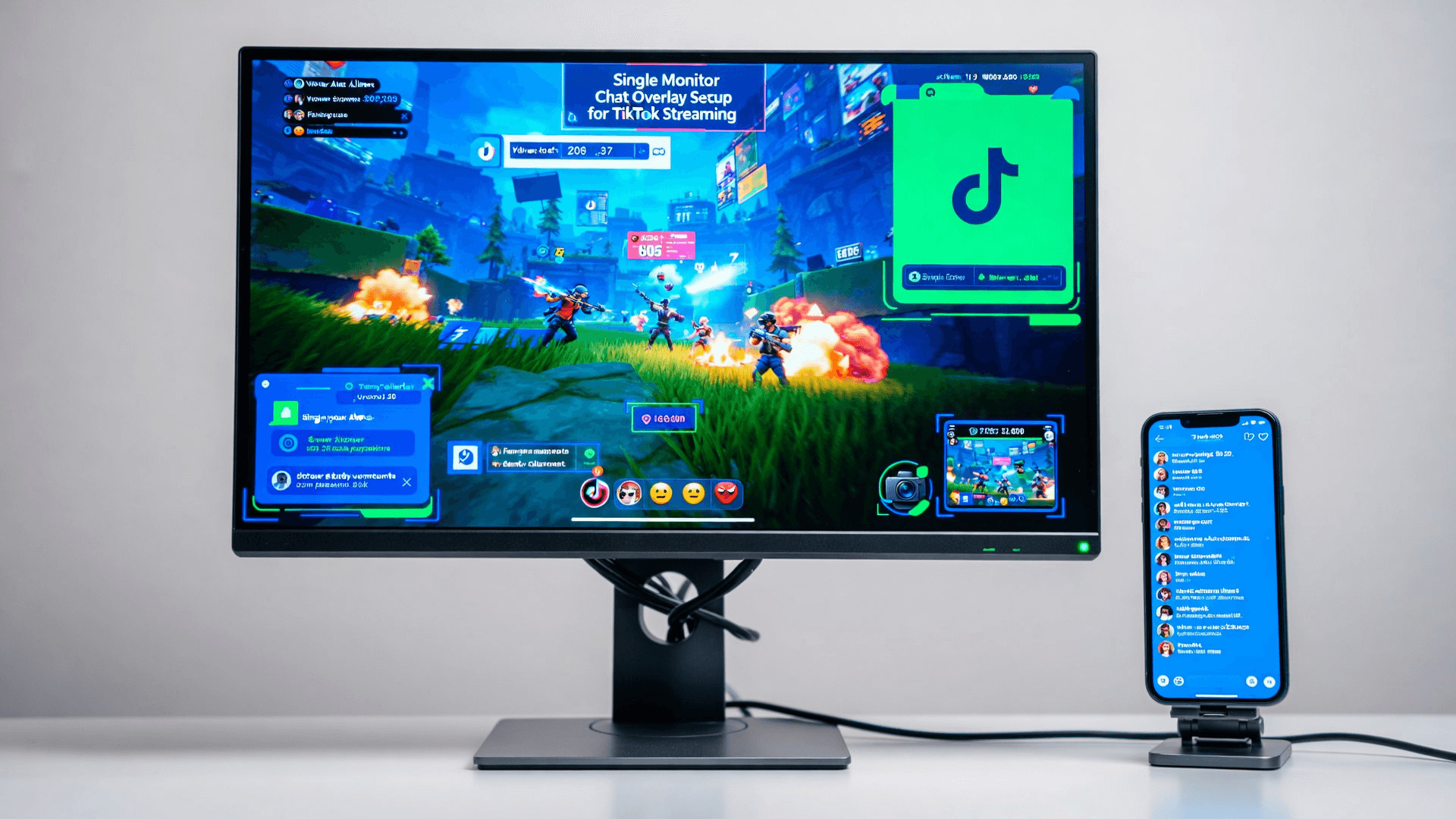 Single Monitor Chat Overlay Setup Banner