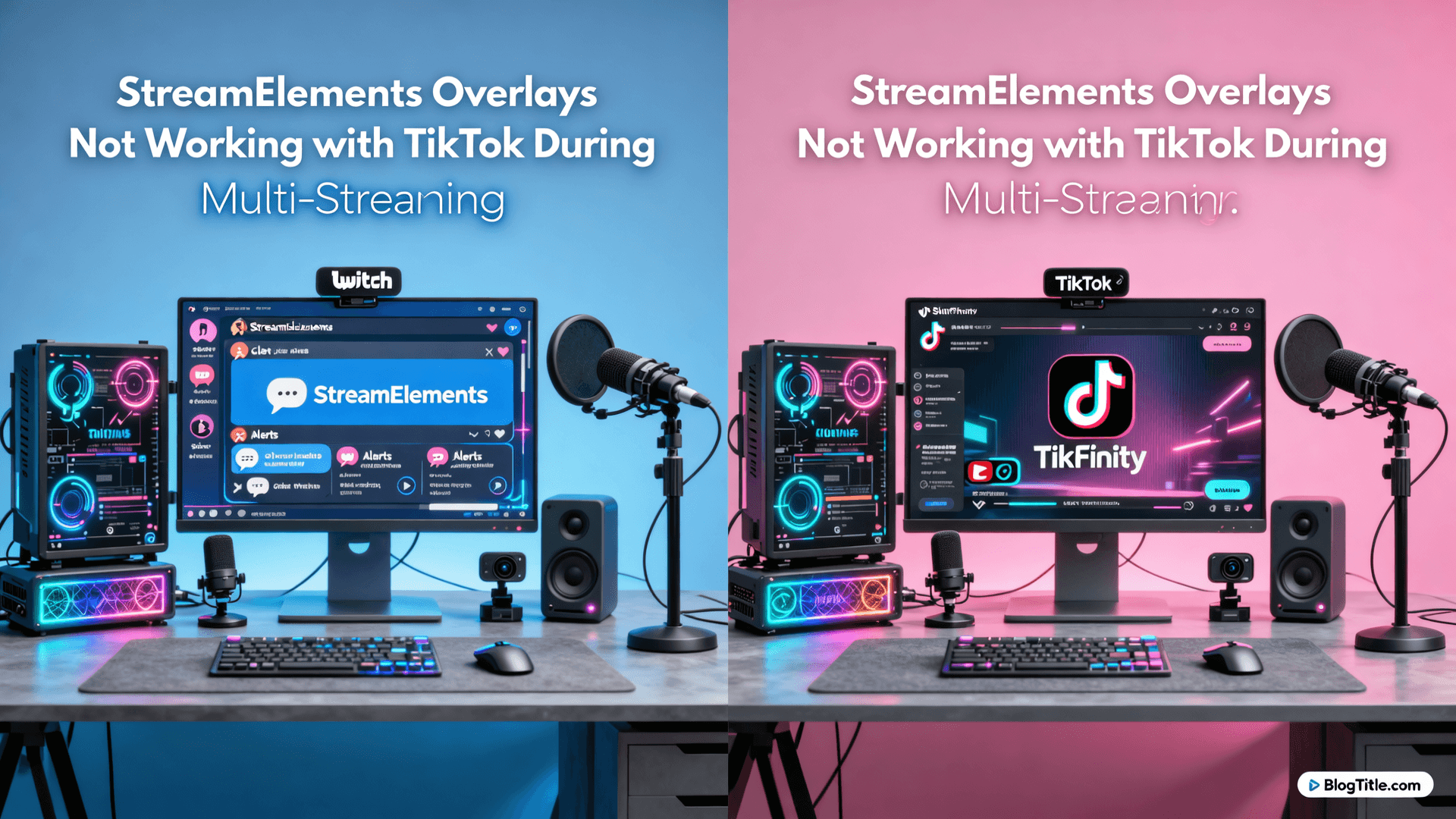StreamElements Overlays Not Working with TikTok Banner