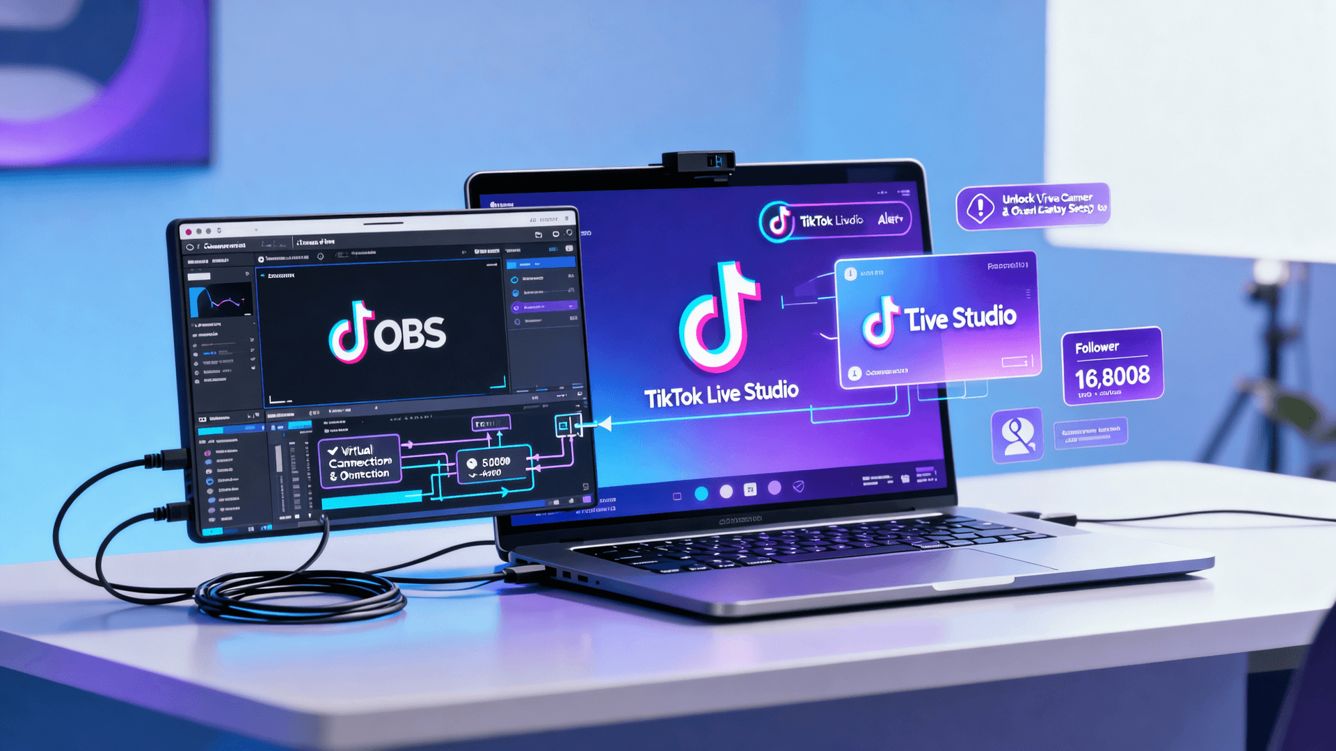 TikTok Live Studio Virtual Camera Unlock Banner